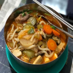 Kimchi Udon Soup 