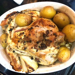 Kim's Oven Roasted Whole Chicken