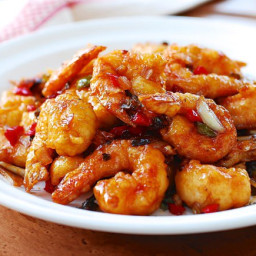 KKanpung Saeu (Sweet and Spicy Shrimp)