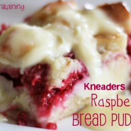 Kneaders Raspberry Bread Pudding