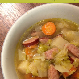 Kohlsuppe: Slow Cooker German Cabbage Soup