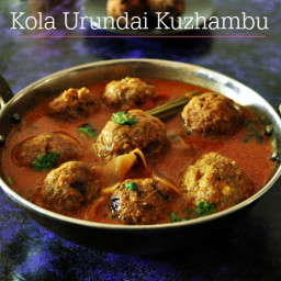 Kola Urundai Kulambu RECIPE, Veg Kola Urundai Kuzhambu, Chettinad Style