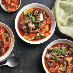 Korean Beef and Cabbage Stew