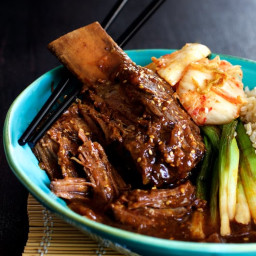 Korean Braised Beef Short Ribs