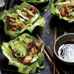 Korean Chicken Lettuce Wraps