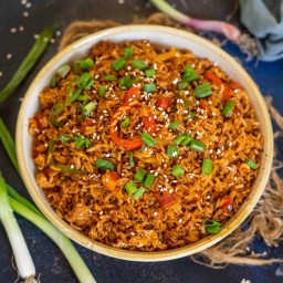 Korean Gochujang Fried Rice (Bokkeumbap)