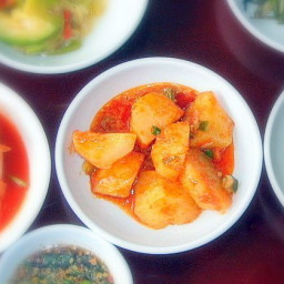 Korean Radish Cube Kimchi Recipe