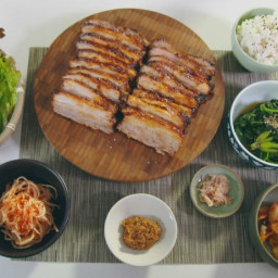 Korean Roasted Pork Belly Bossam