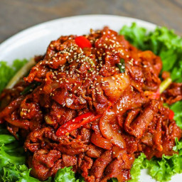 Korean Spicy Pork Bulgogi