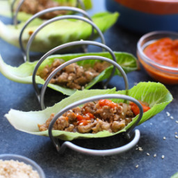 Korean-Style Lettuce Wraps from the Skinnytaste Cookbook