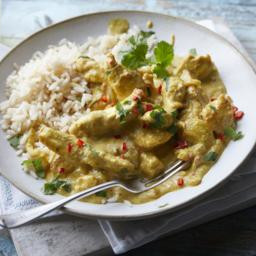 Korma-style chicken curry 