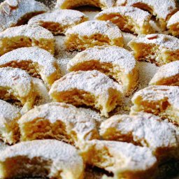 Kossuth Kifli Cookies (Half Moon Cookies)- The Bossy Kitchen