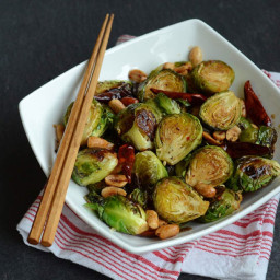 Kung Pao Brussels Sprouts