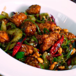 Kung Pao Popeye (Kung Pao Chicken Made with Popeye's Nuggets) Recipe