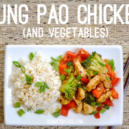 Kung Pao Chicken (and vegetables)