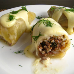 Lahanodolmades (Stuffed Cabbage)