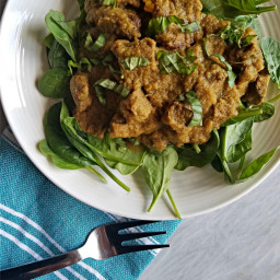 Lamb Curry with Spinach