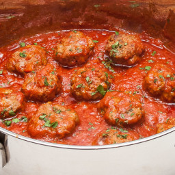 Lamb Meatballs in Tomato Sauce