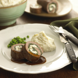 Lamb Roulade with Fresh Goat Cheese