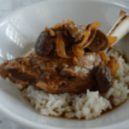 Lamb Shanks with Ginger and Figs (Pressure Cooker, AIP)