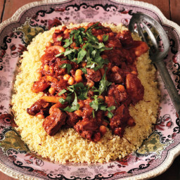Lamb Tagine With Chickpeas and Apricots