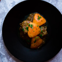 Lamb Tagine with Quince 