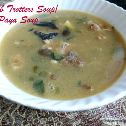 Lamb Trotters Soup,Mutton Paya Soup|Aatu Kaal Soup Recipe