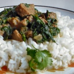 Lamb with Spinach (Saag-Gosht)