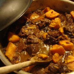 Lamb/beef and fruit tagine