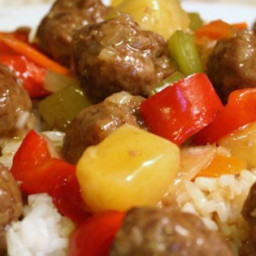 Lana's Sweet and Sour Meatballs Recipe