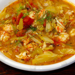 Langostino Lobster Soup