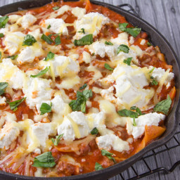 Lasagna in a Skillet - in About 30 Minutes!