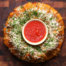 Lasagna Party Ring Recipe by Tasty