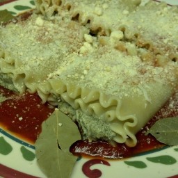 Lasagna Rolls with spinache