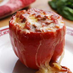 Lasagna-Stuffed Peppers Recipe by Tasty