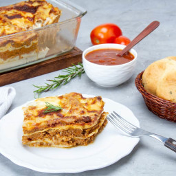 Lasagna With Bechamel And Ricotta