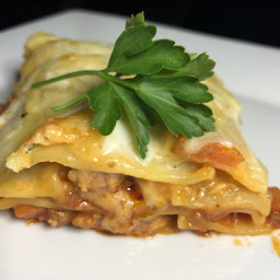 Lasagne Al Forno with Bolognese and Béchamel Sauce