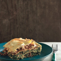 Lasagne Bolognese with Spinach