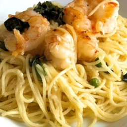 Last-Minute Lemon Spaghetti and Shrimp Recipe