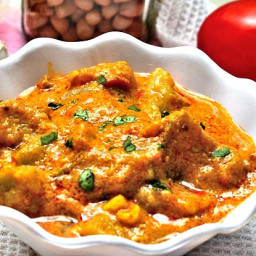 Lauki recipe for chapathi, rice: Groundnut and Tomato Gravy