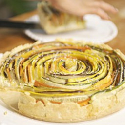 Laura Kim's Vegetable Pinwheel Pie