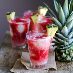 Lava Flow Cocktail