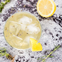 Lavender Lemon Sparkler Cocktail