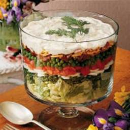 Layered Lettuce Salad Recipe