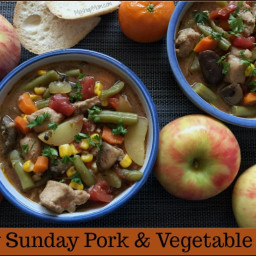 Lazy Sunday Pork & Vegetable Stew