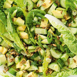 Leafy green salad