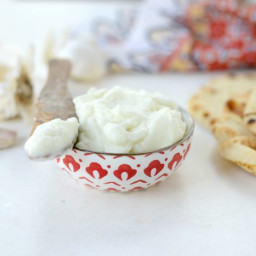 Lebanese Garlic Sauce