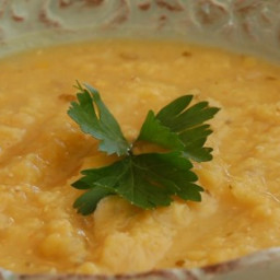 Lebanese-Style Red Lentil Soup Recipe