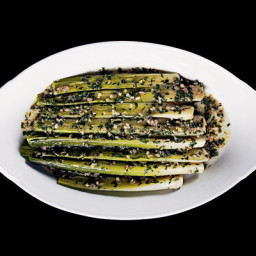 Leeks With Anchovy Butter
