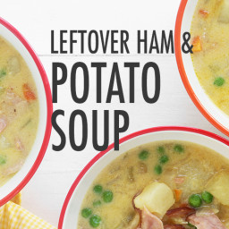 Leftover Easter Ham and Potato Soup